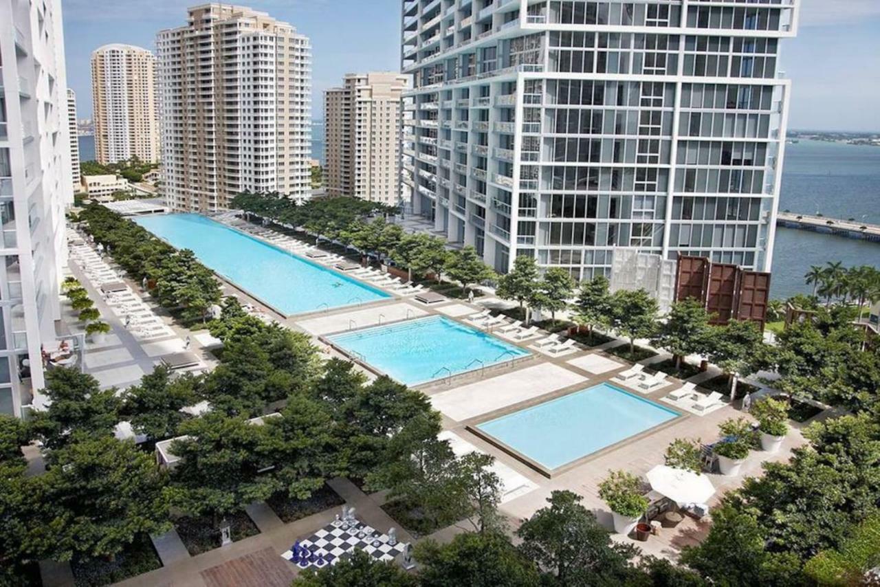 Iconbrickell Waterfront Luxury 2 Bedrooms With Bayview Miami Eksteriør billede
