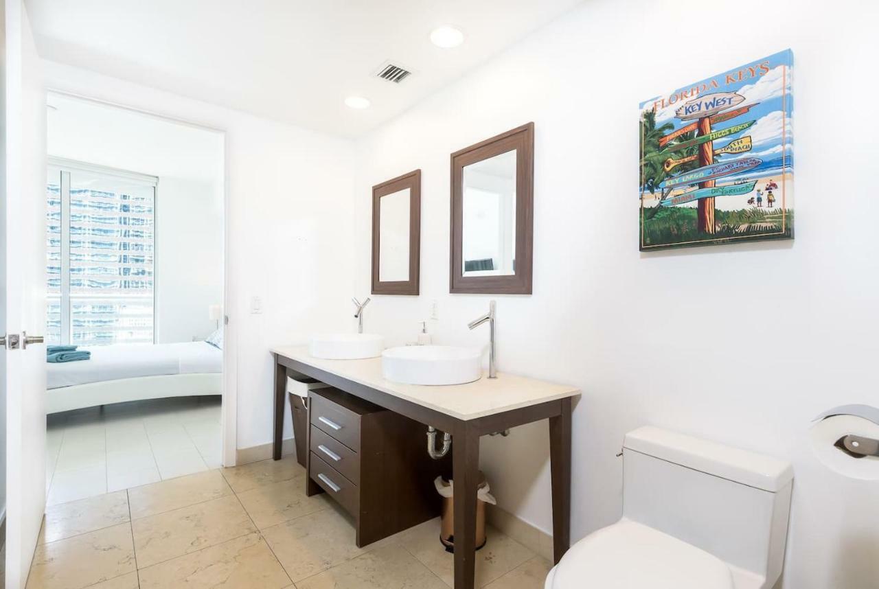 Iconbrickell Waterfront Luxury 2 Bedrooms With Bayview Miami Eksteriør billede